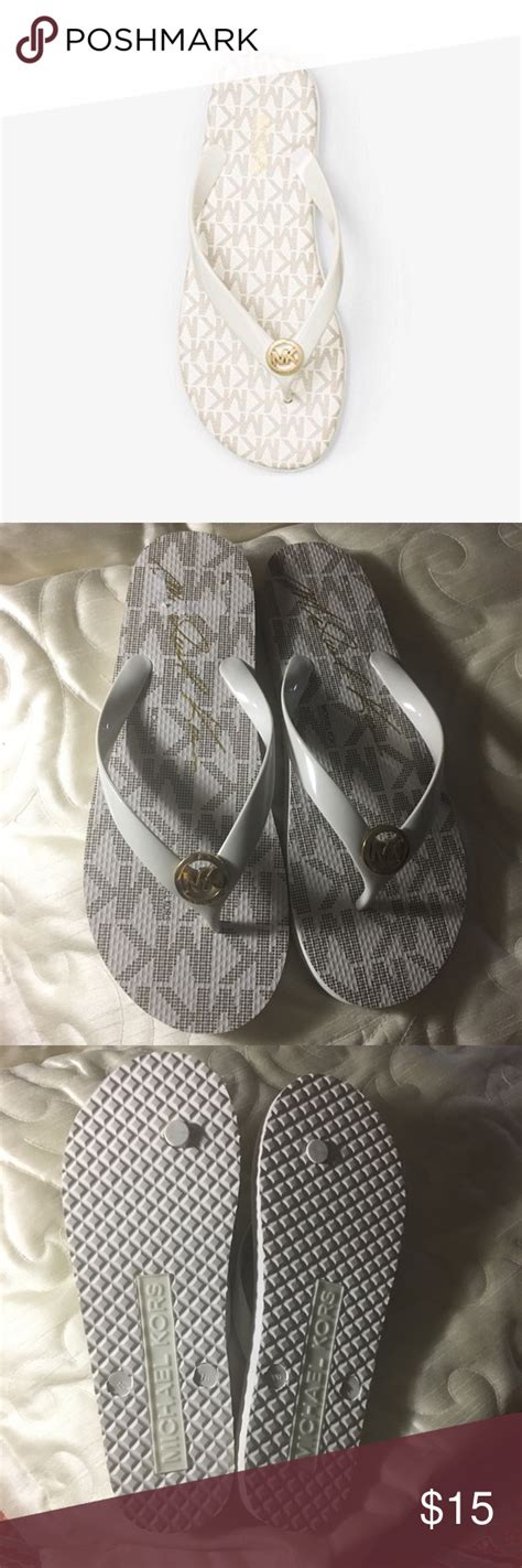 michael kors jet set vanilla flip flops|Michael Kors jet set ombre.